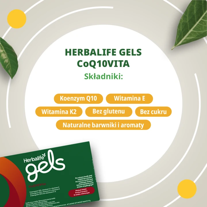 Herbalife Gels CoQ10VITA Opakowanie i składniki suplementu.png